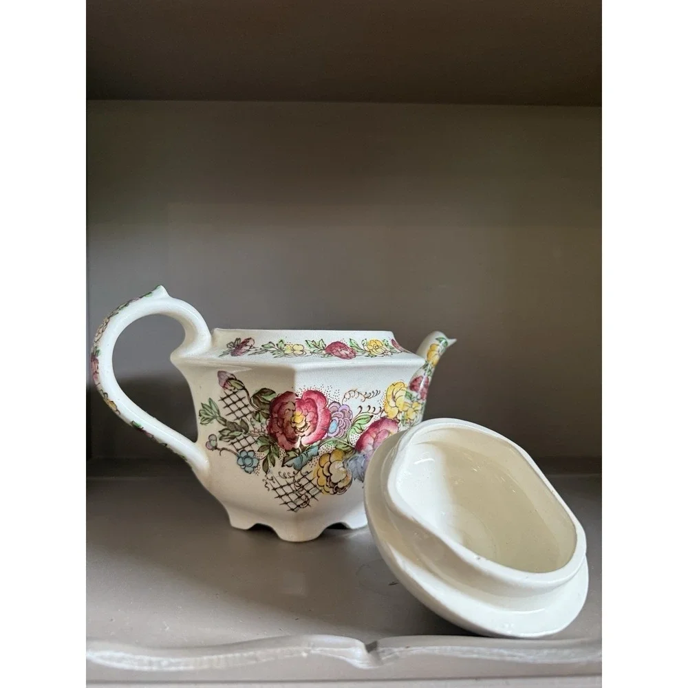 Sadler Rose Garden Teapot Set